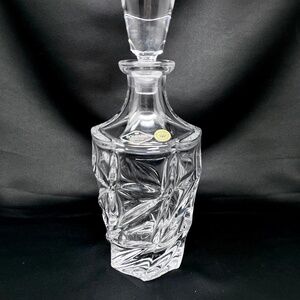 COPY - Whiskey Decanter, Crystal Glass Vodka Carafe 25oz /750ml Bohemia Crystal…